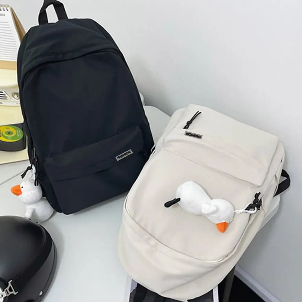 High Quality Waterproof Book Bag Nylon Large Capacity Backpack Shoulder Bag Teenage