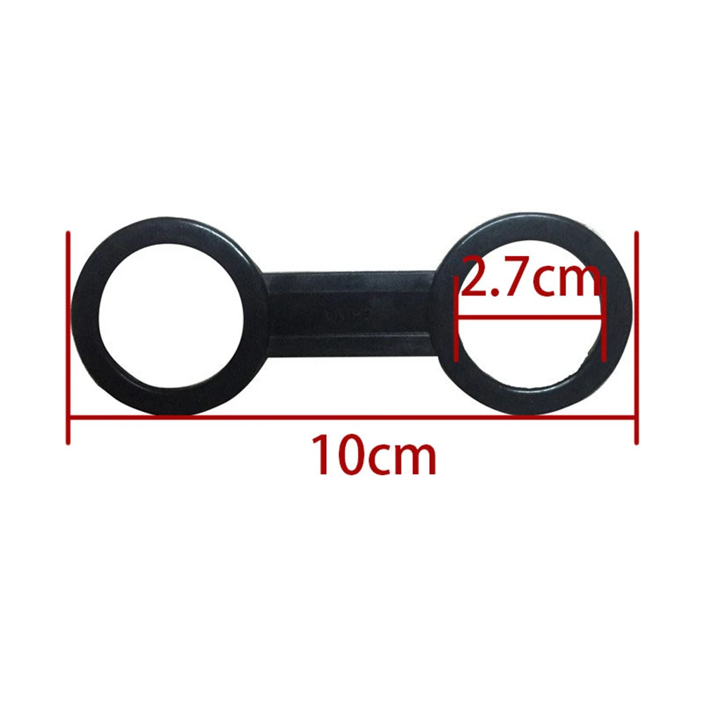 Diving Tube Holder Retainer Clip Silicone Snorkel Strap 10cm Length Diving All-dry Keeper Holder Plastic Breathing Tube