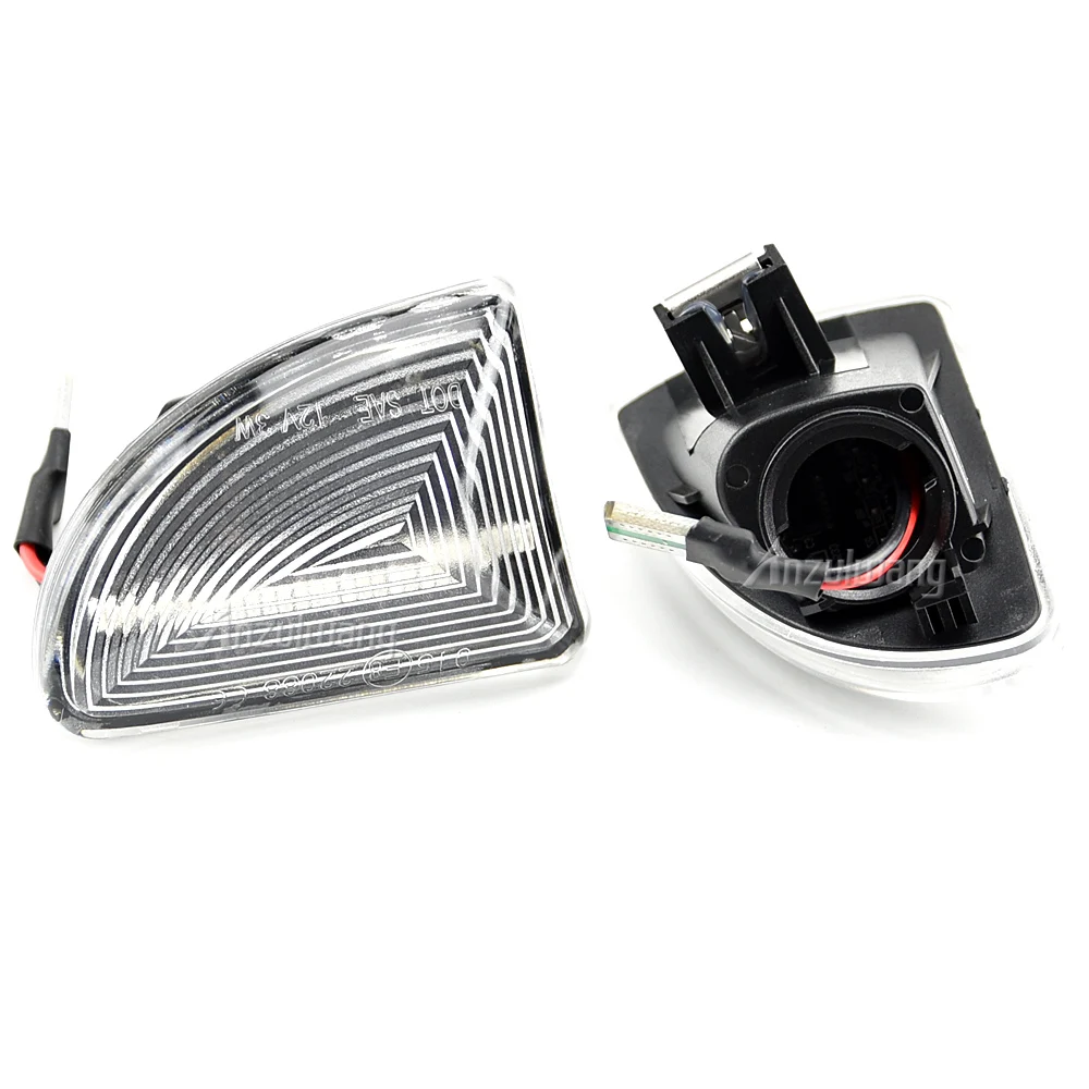 LED Dynamic Car Blinker Side Mirror Marker Turn Signal Lights Lamp Accessories For Smart Fortwo 451 MK1 MKII 2007-2015