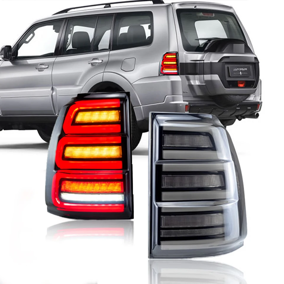 

Modified Taillights For Mitsubishi Pajero V93 V97 2006-2020 With Dynamic Animation Car Led Tail Lamp Assembly