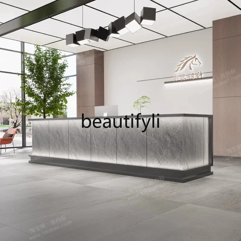 

Hotel B & B Property Painting Office Bar Table checkout page Company New Chinese Front Desk Reception Painting