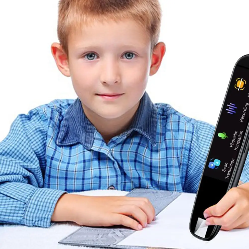 2.23inch Scanning Reading Pen HD Touch Screen Scan Reader Pen Word Translation 116 Languages Instants Translator Device