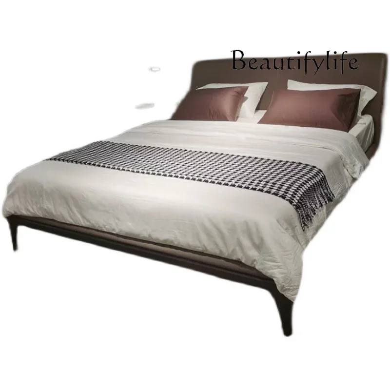 Italian minimalist light luxury post-modern bed suite villa large apartment