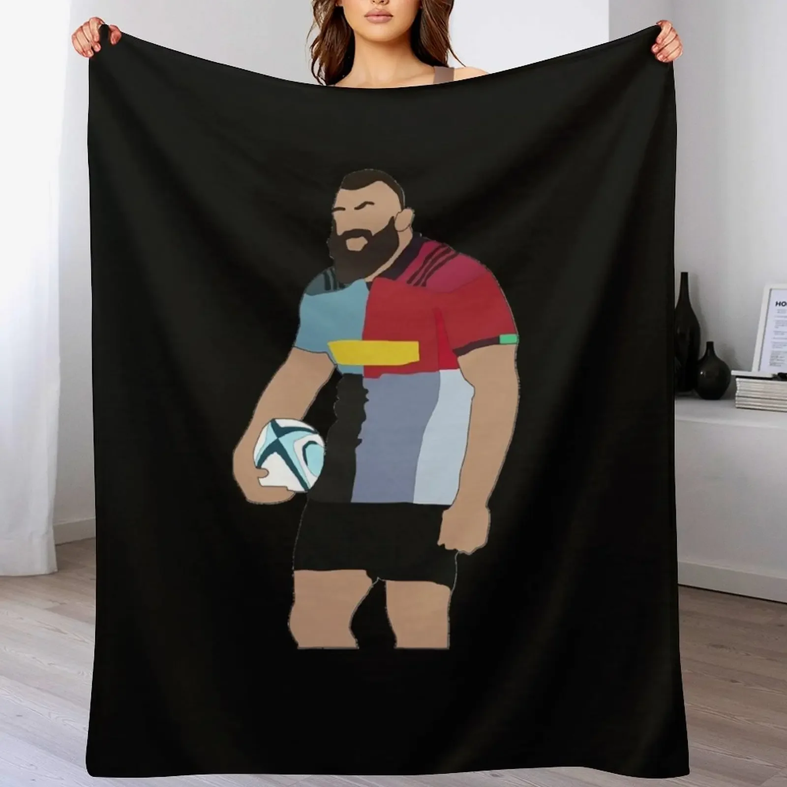 

Joe Marler Throw Blanket Furry Thermal manga Thin Blankets