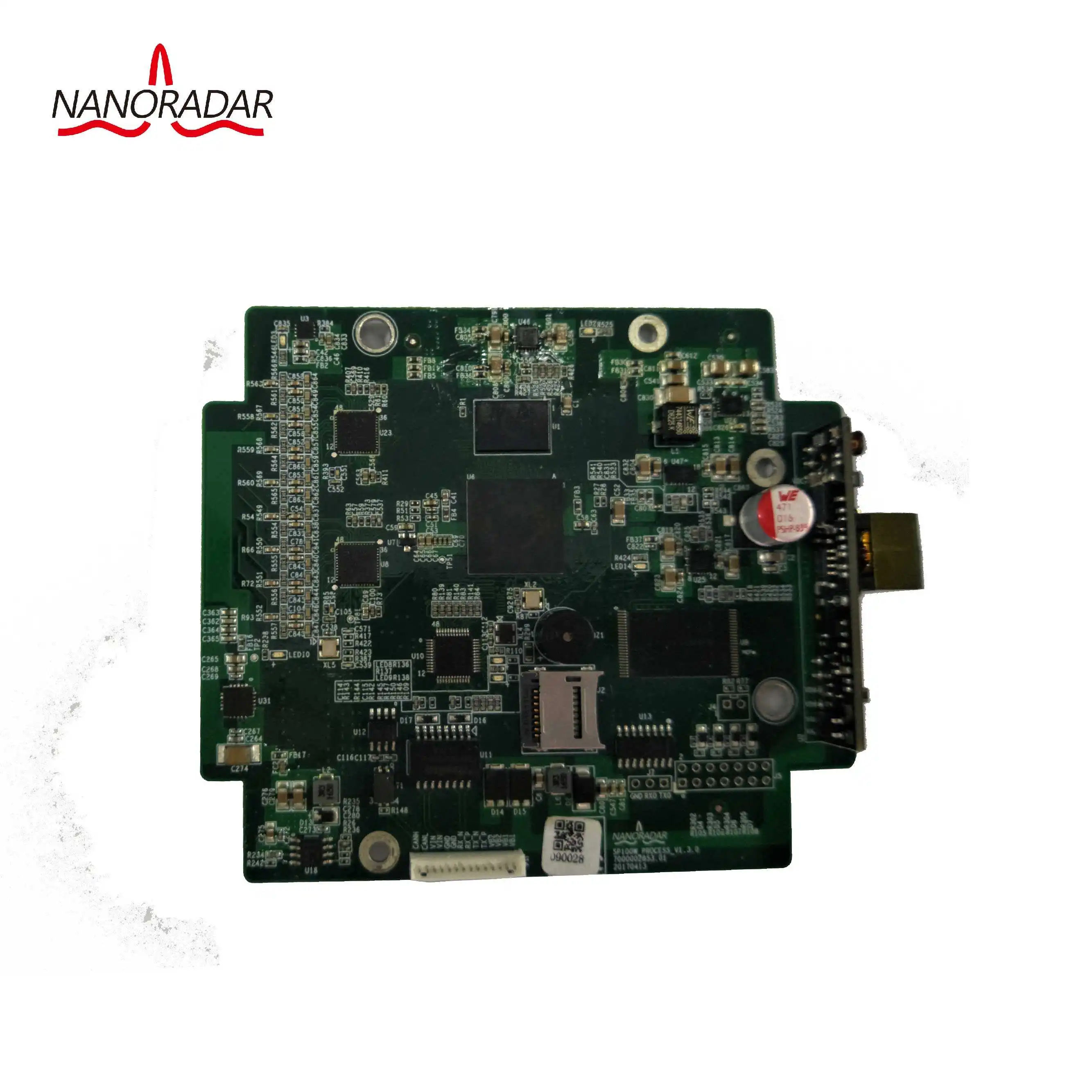 Nanoradar NSR100W 24GHz ตรวจจับมนุษย์/ยานพาหนะบุกรุกโรงกลั่นน้ำมันเรดาร์, โรงไฟฟ้า, สนามบิน, การป้องกันท่าเรือ