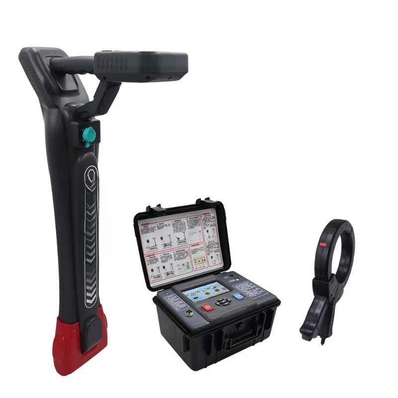 Underground Cable Pipeline Detector Metal Pipeline Cable Depth Positioning Fault Detector