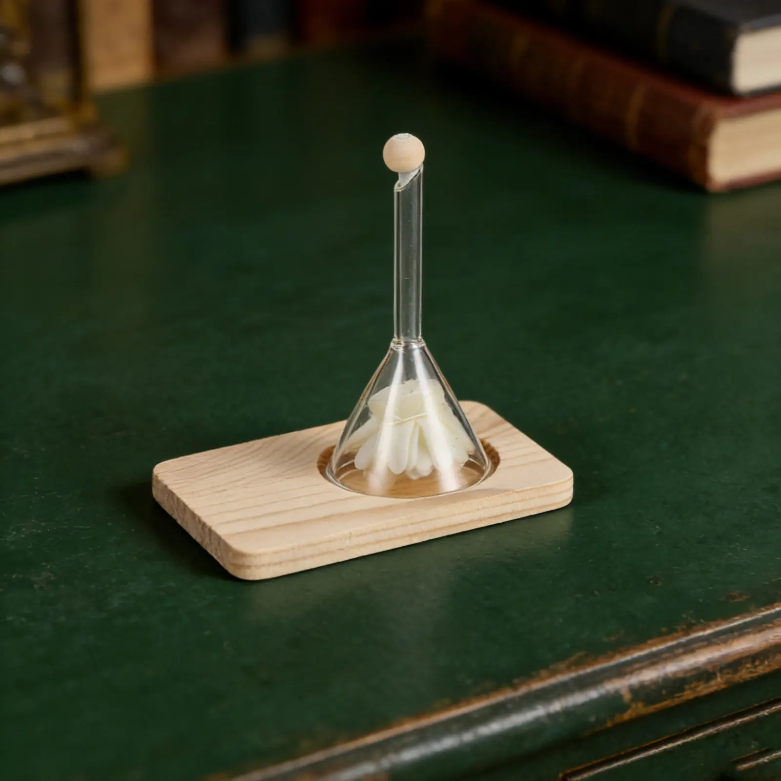 1Set Perfume Test Flower Funnel Fragrance Sample Tester Scent Tester Transparent Glass Perfume Smelling Tools Display