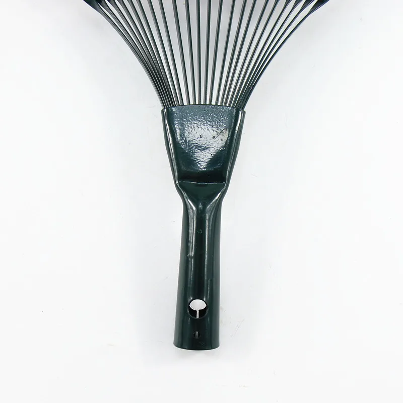 

1Pc Garden Leaf Rake For Head Replacement Real Mote Rake 22 Toothed Rake Dead Leaf Rake Steel Wire Garden Rake Gardening Tools