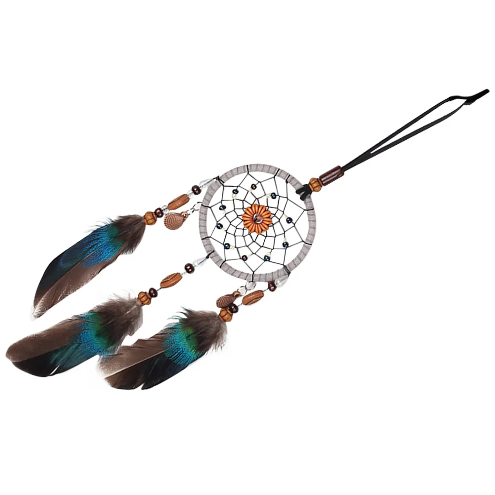 

Dreamcatcher Car Hanging Pendant Creative Handmade Soft Texture Decorative Dreamcatcher for Home Balcony Window