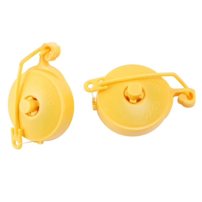 Plant Yoyo Grow Hanger with Stopper, Adjustable Indoor Plant Support Yo Yo (Pack of 10)