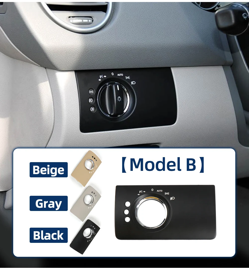 16454535049116 Innen Scheinwerfer Schalter Panel Trim Kopf Lampe Taste Panel Ersatz Für Mercedes Benz ML GL W164 X164 – Detail 4