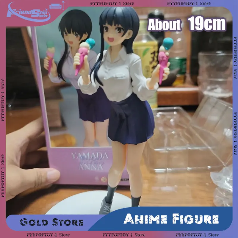 

Фигурки аниме «Неведи в моих сердечках», Анна Ямада, экшн-фигурка, милая девушка, модель из ПВХ, украшение для рабочего стола, коллекция игрушек, подарки