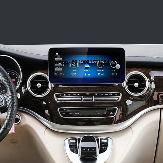 

NTG 5.0 Qualcomm Android Screen 4G 64GB Car GPS Navigation for Mercedes Benz V Class X253 2016 2017 2018