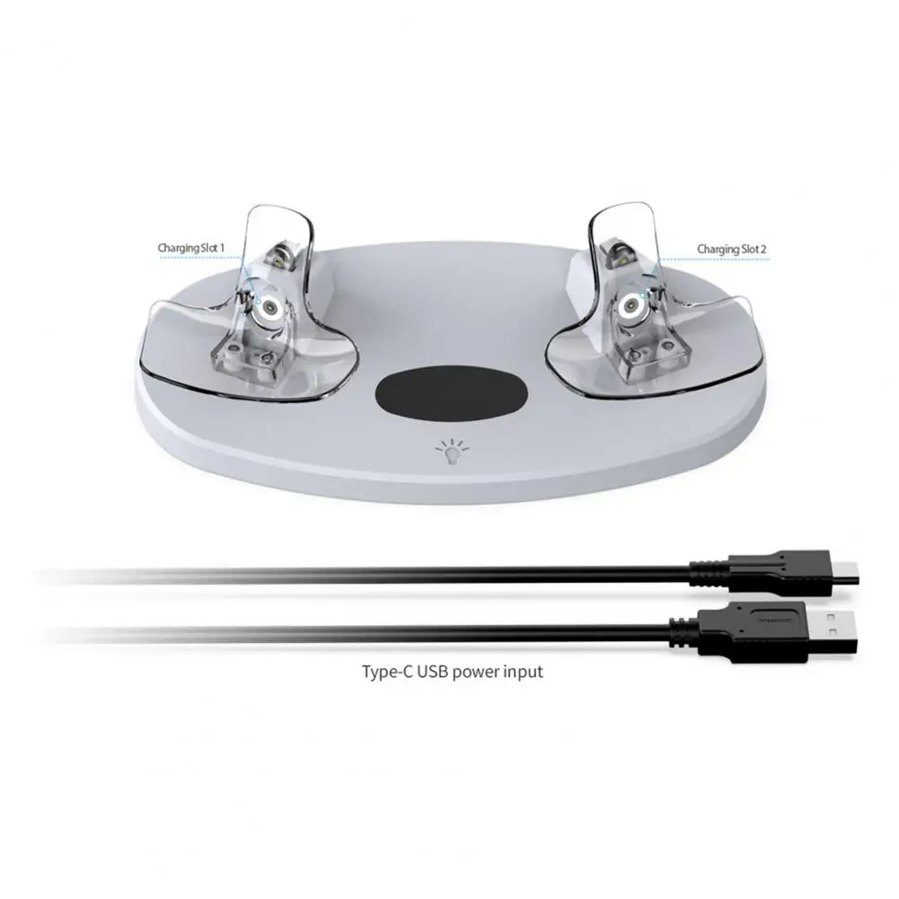 

Gamepad Charging Base Professional with Indicator Light Touch Control Handle Charge Stand Holder with LED Light