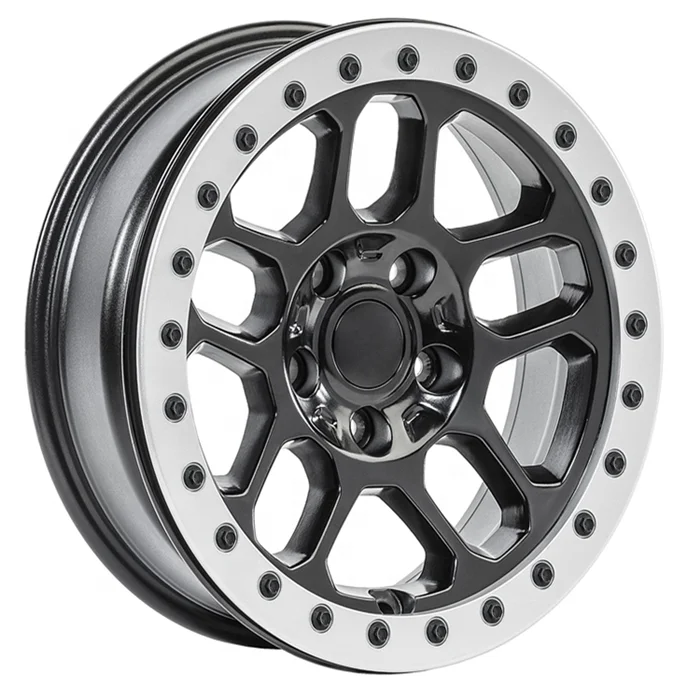 

5 Spoke 17x8 5x1143 Wheels Rims for Auto ,17 Inch 5 Bolt 2 Pieces Forged Rim
