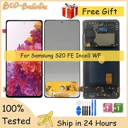 INCELL For Samsung S20 FE S20fe LCD Display Touch Digitizer Assembly For S20 FE 5G SM-G780F SM-G781B LCD