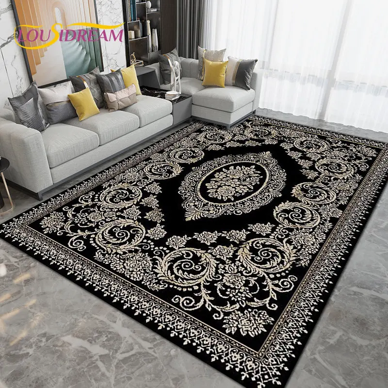 

Persia Bohemia Nordic Area Rug Large,Carpet Rug for Living Room Bedroom Sofa Doormat Decoration,kids Play Non-slip Floor Mat 3D