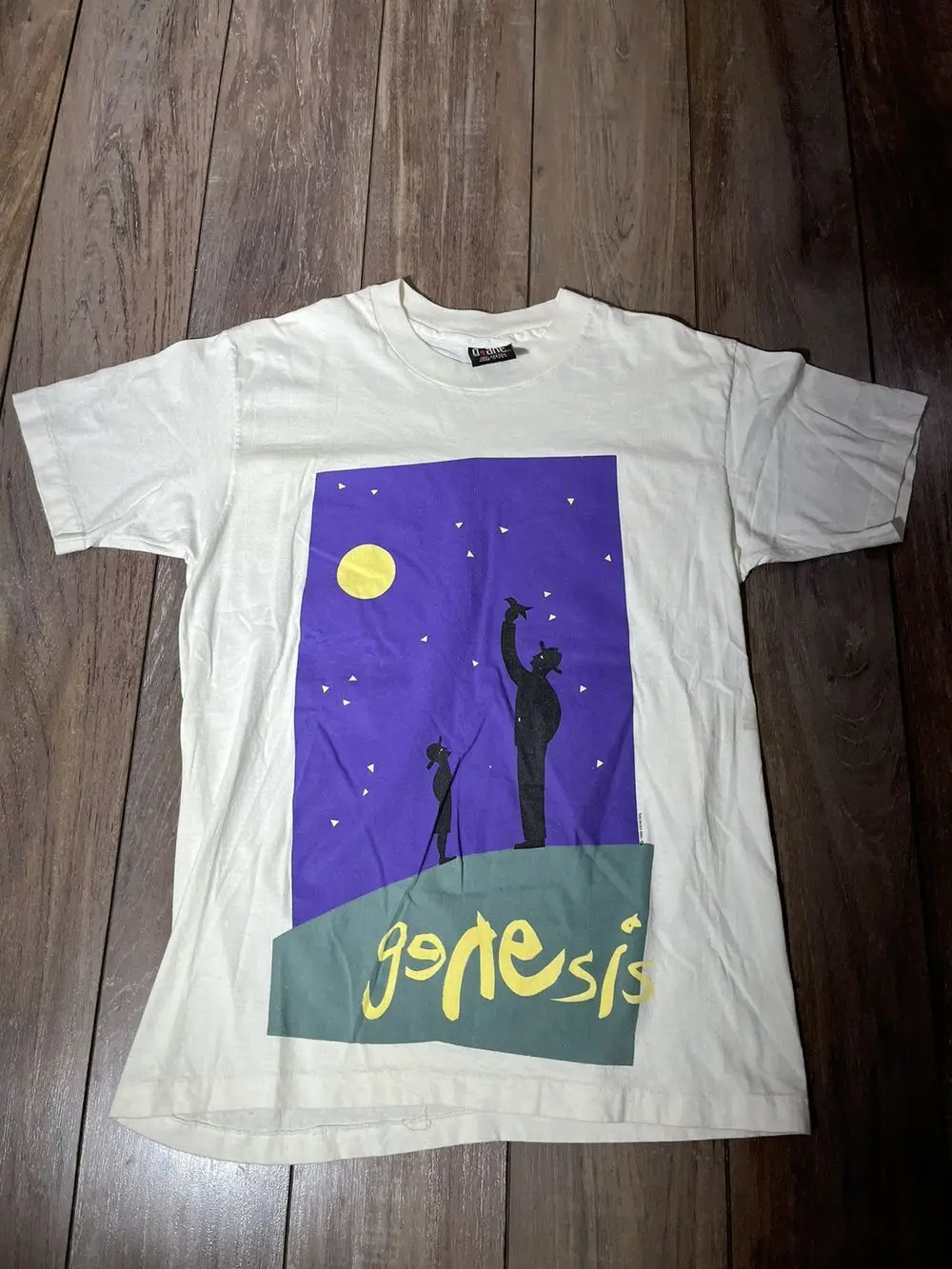 

Vtg 1992 Genesis Band Tour White Unisex Tshirt Reprint S-5XL KH13173