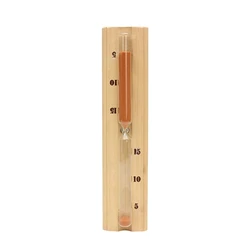 Y1UU Rotating Sauna Hourglass Sandglasses Clock Control Time for HomesGym Center