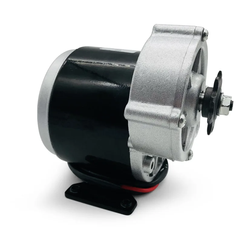 12V250W szczotkowany motoreduktor z kołem A 1016Z z magnesami trwałymi DC silnik do smażenia z nóżkami — zdjęcie 4