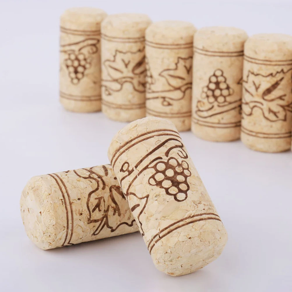 

20pcs Bottle Stoppers Cork Bulk Non Recycled Unused Mouth Prevent Droplets Crafts Gifts Delicate Fresh Longer