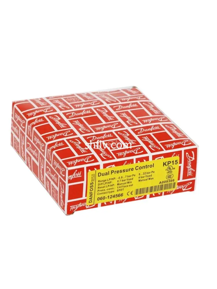 Controlador alto e baixo da tensão do interruptor kp15 060-1245 da pressão de danfoss kp15 060-124566