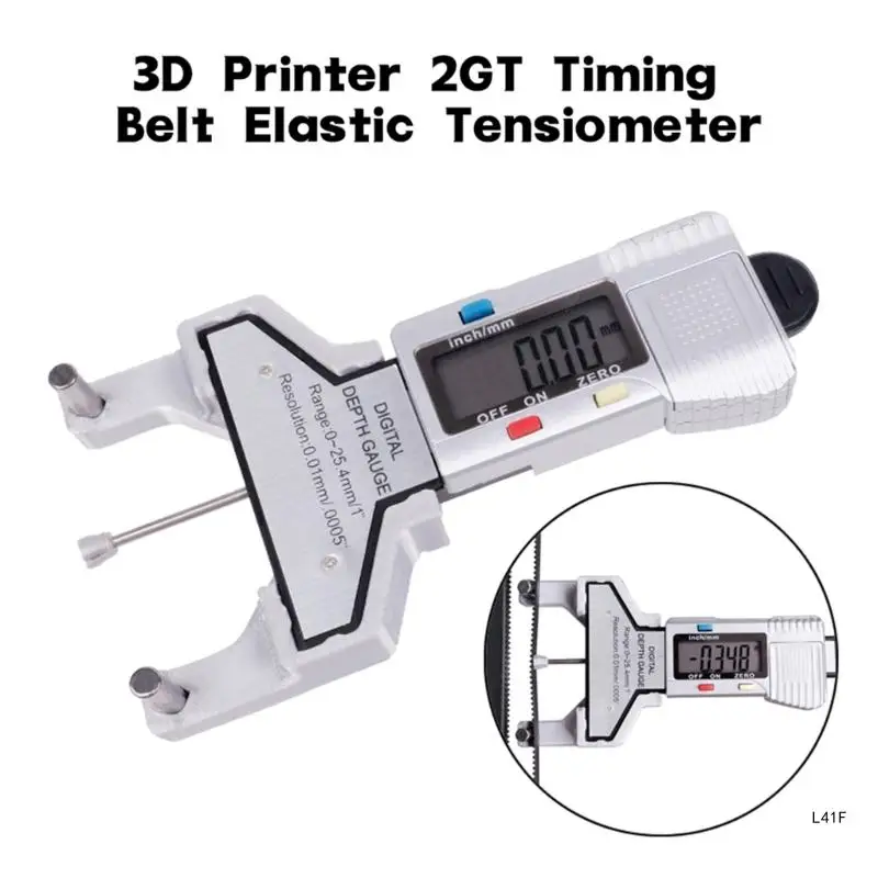 Upgraded Tension Gauge 3D Printers Part 2GT Timing Belt Tensiometer Synchronous Belt Tension Gauge Tester Detection