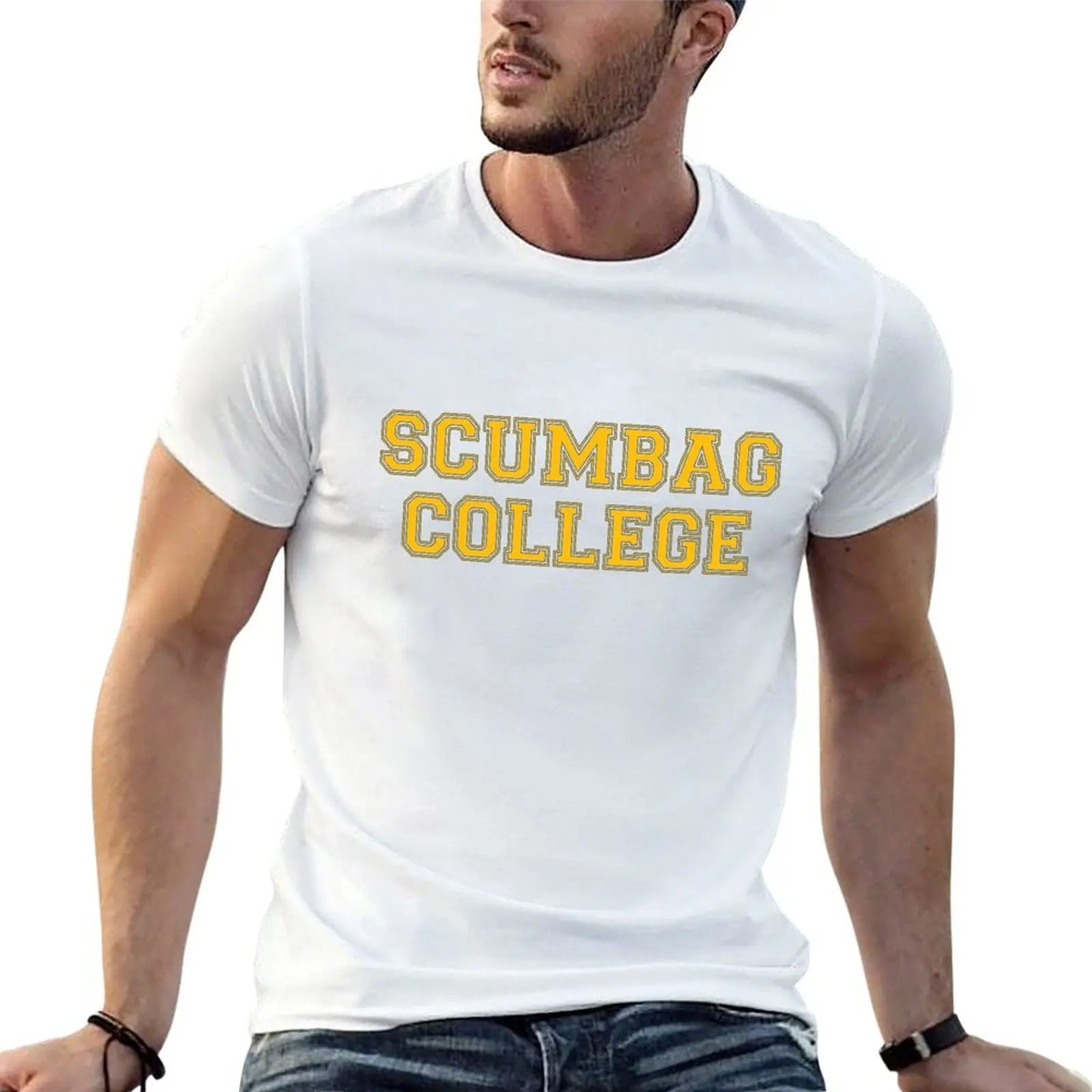 

Scumbag College - The Young Ones T-Shirt man t shirts cotton man tshirt t shirts for man graphic vintage T-shirt
