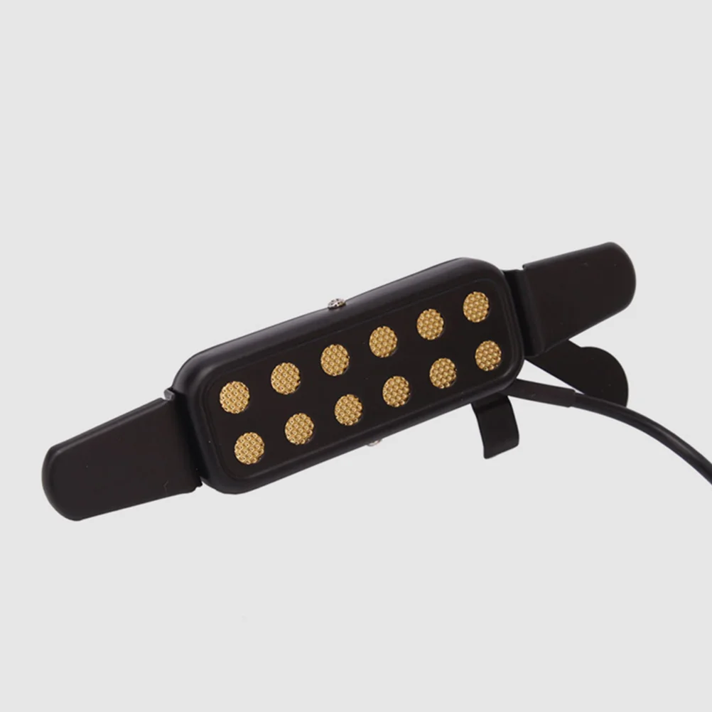 

Acoustic Guitar Pickups Bass Sound Transducer Hole Folk Banjo Musical Accessory Durable Pickup Adjustable Volume Tone Knobs