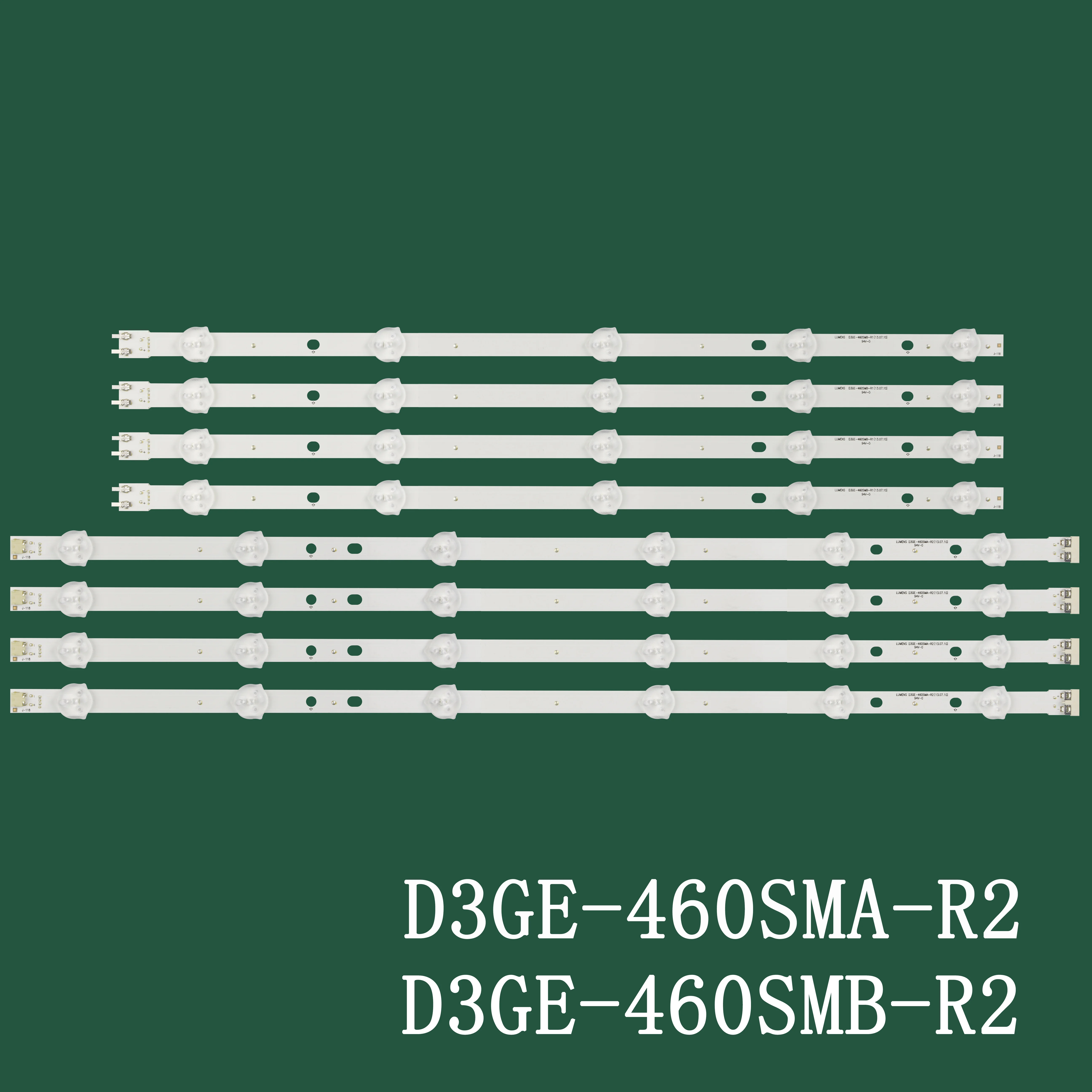 

Светодиодная лента для подсветки, 8 шт., 11 ламп для Samsung UE46H5304, D3GE-460SMB-R2 D3GE-460SMA-R1 BN96-28769A 2013svs46 _ 3228n1