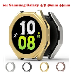 Cubierta de plástico de PC para Samsung Galaxy Watch 4/5, accesorios, Protector de pantalla, carcasa protectora para Galaxy watch 5 44mm 40mm