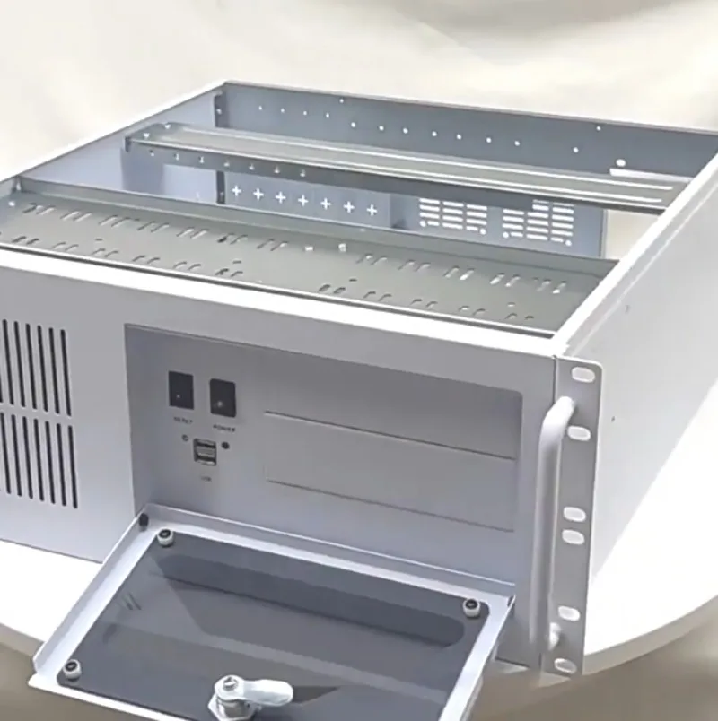 BB For 4U Industrial Control Chassis 610 Rack-Mount Server Case 19-inch 7-Slot ATX Power Supply Compatible