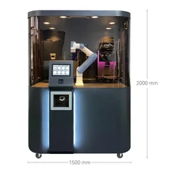 OkyRie NOVA 2 Dobot Automatic Coffee Making Robot Vending Machine Appropriate for Food Shops Robotic Coffee Barista