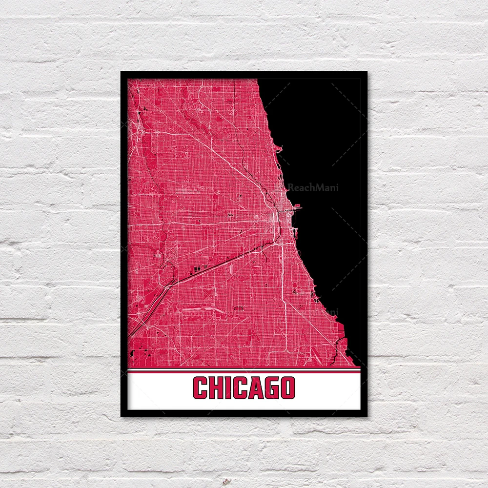 Minneapolis, Salt Lake City, Colorado, Boston, Cleveland, Sacramento, Memphis, Atlanta, Los Angeles, North Carolina map poster