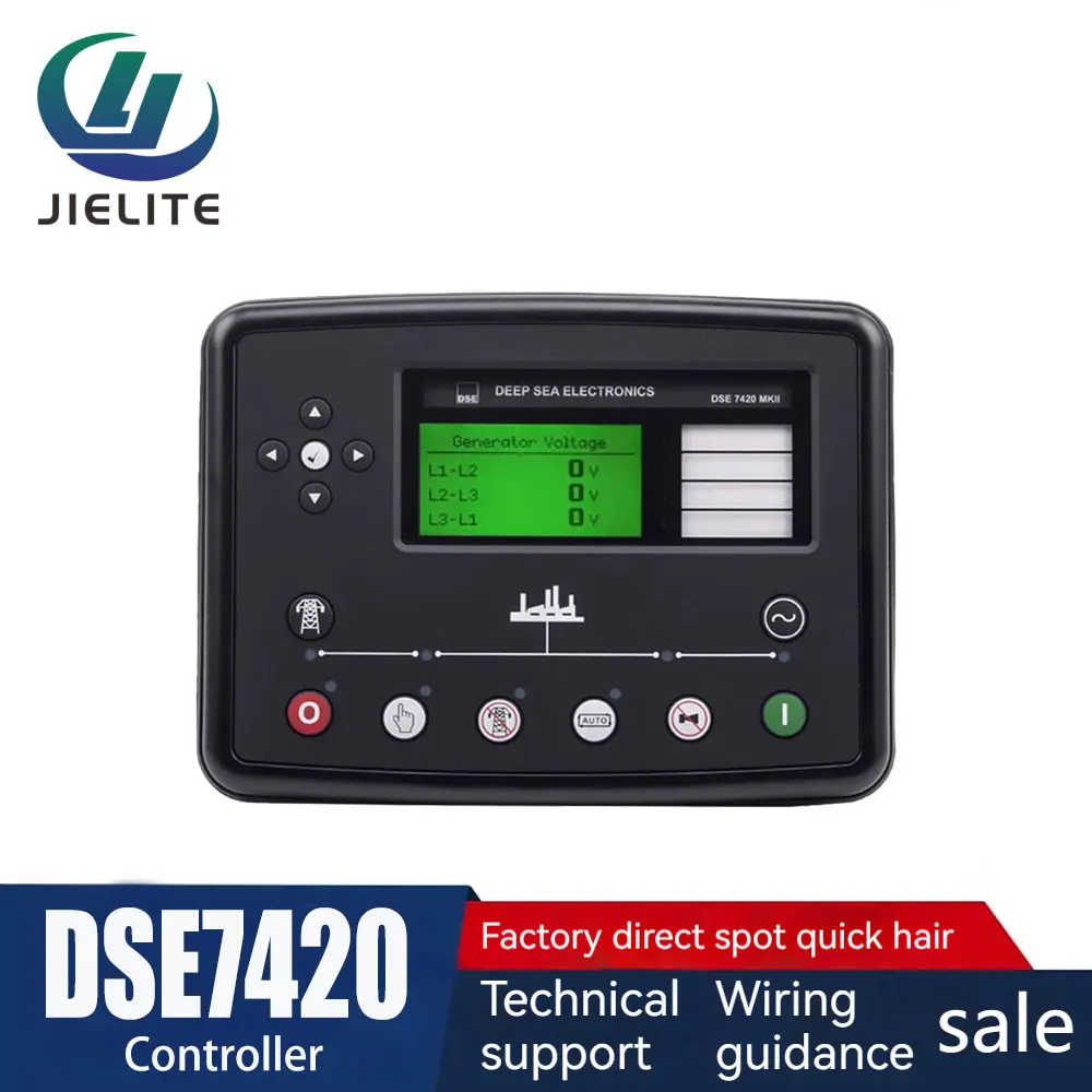 Deep Sea Genuine DSE7420MKII LCD Protection Auto-start controller computer module (Factory Straight) description