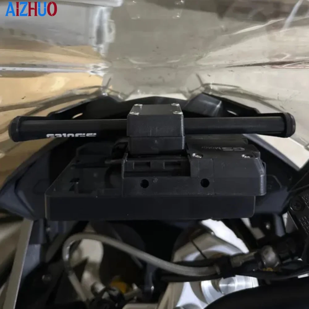 

G310GS GPS Navigation Plate Bracket Handlebar Adapt Holder For BMW G 310 GS G 310GS G310 R G310R 2017-2024 Motorcycle Accessorie