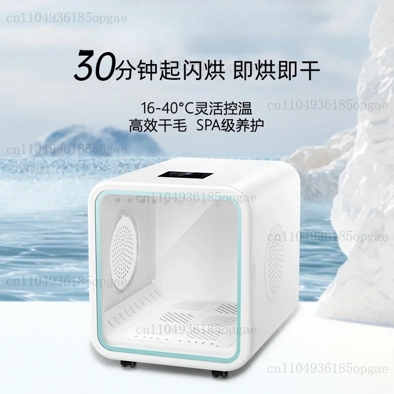 Pet Grooming Drying Box Large Capacity Dual Motor Quiet Fast Drying Home Dog Cat Hair Dryer Box with Fan