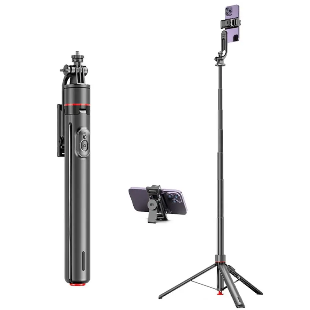 Auto Pop Open Selfie Stick Tripod 360° Rotation Remote Bounce Selfie Stick Extendable Universal Phone Tripod Stand Travel