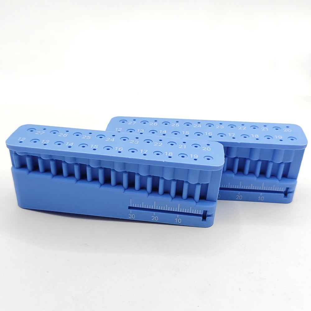 Ag Dental Endodontische Ruler Endo Block Bestanden Boor Meetinstrument Gereedschappen Dispenser Stand Houder Accessoire