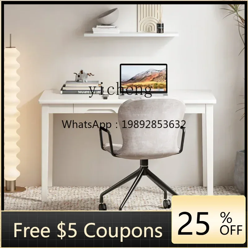 

ZZ Solid Wood Desk Computer Desk Student Household Junior High School Student Writing Study Table Study Desk