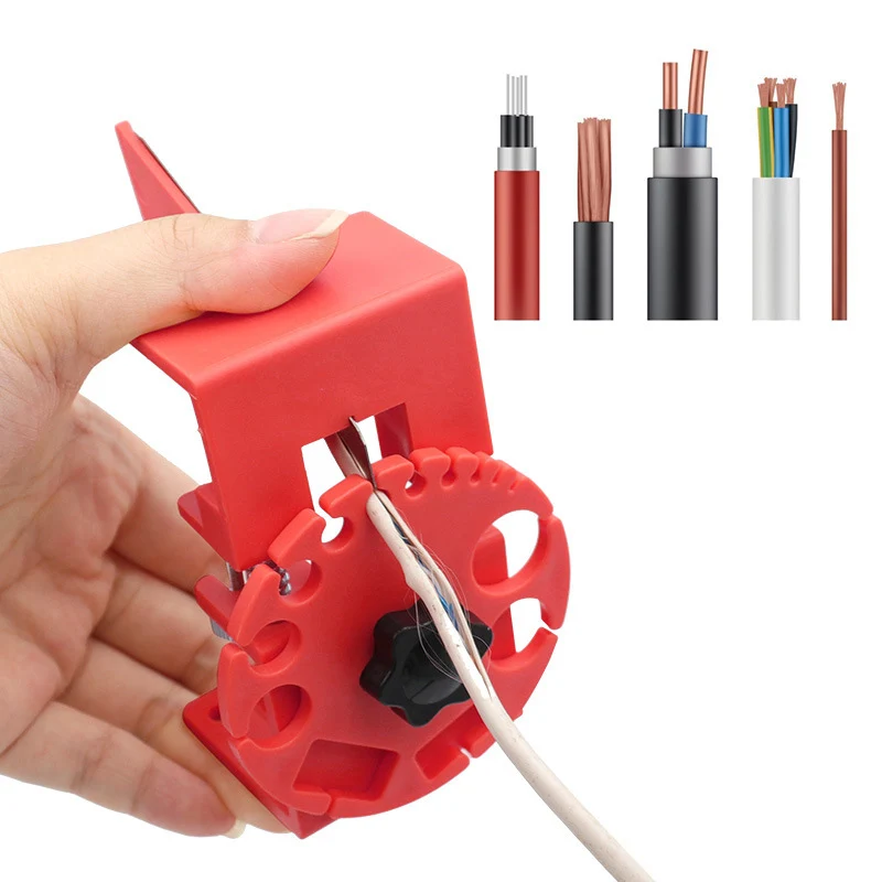 New Handheld Copper Wire Stripper Manual Copper Wire Cutter Universal Quick Stripping Machine Cable Stripper Tools