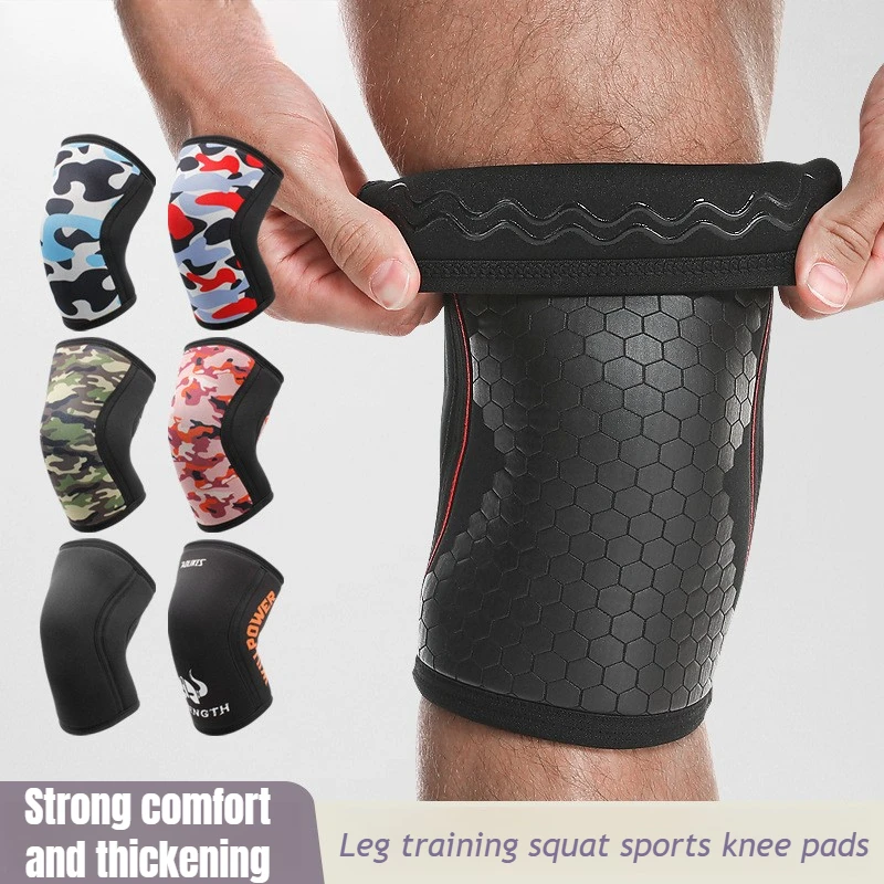 

1PCS Fitness Running Cycling Knee Support Braces Elastic Nylon Sport Compression Knee Pad Sleeve for Basketball Volleyball