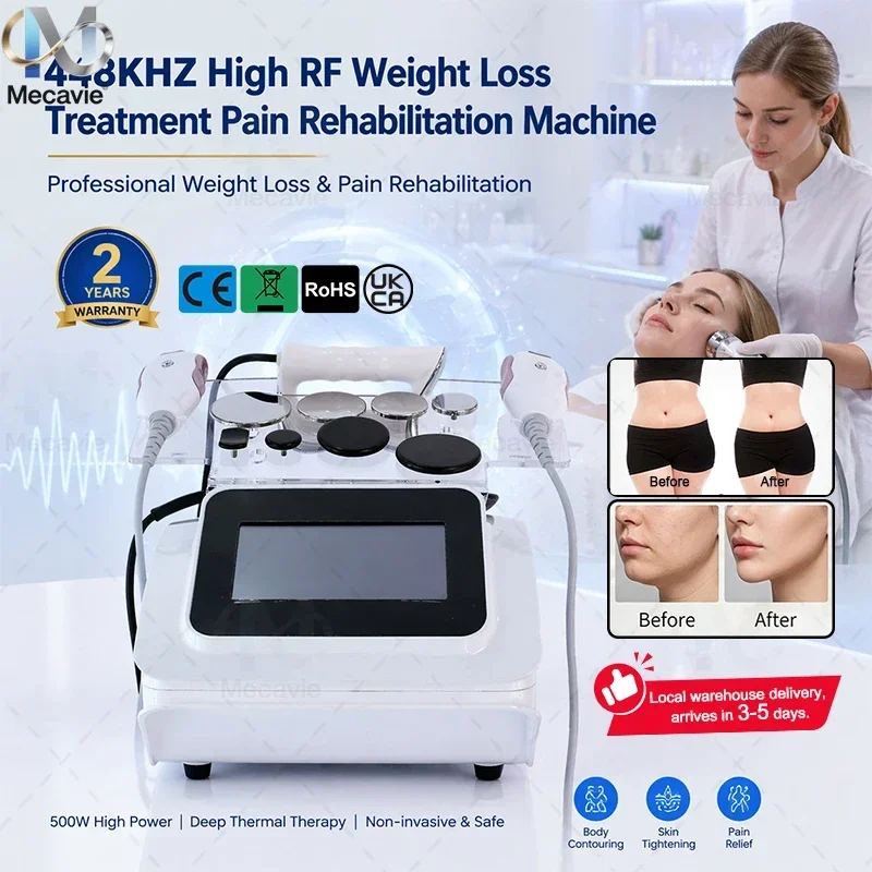 48KHz Proionic RF Fever Master Machine Multiprobes RF Device For Facial Anti Aging Wrinkle Removal Body Physiotherapy Cellulite