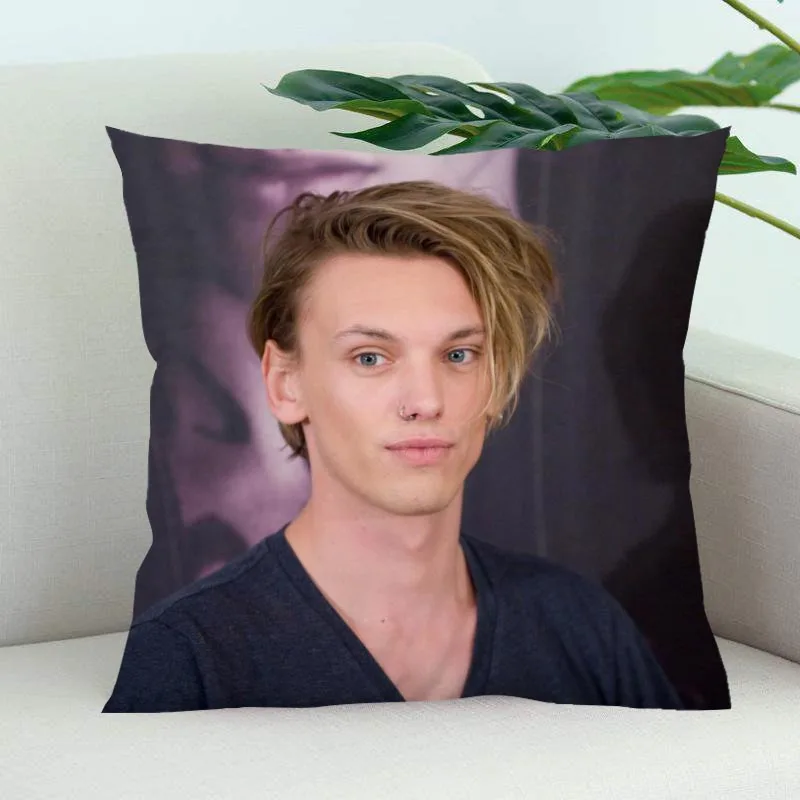 Jamie Campbell Bower Pillow Cover Cushion Cover 40x40cm45X45cm Pillowcase Cushion Case Sofa Bed Home Decor Living Room