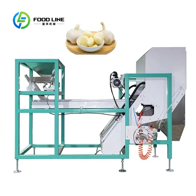 Customized High Quality Automatic Pistachio Color Sorter/Pepper Color Sorting Machine/Garlic Peeling Sorting Machine
