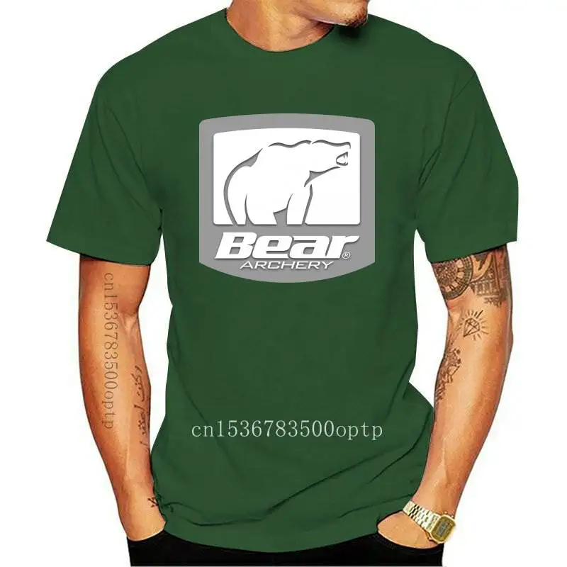 New Bear Archery Compound Bow Longbow Crossbow Hunting Deer White T-shirt Size S-5XL