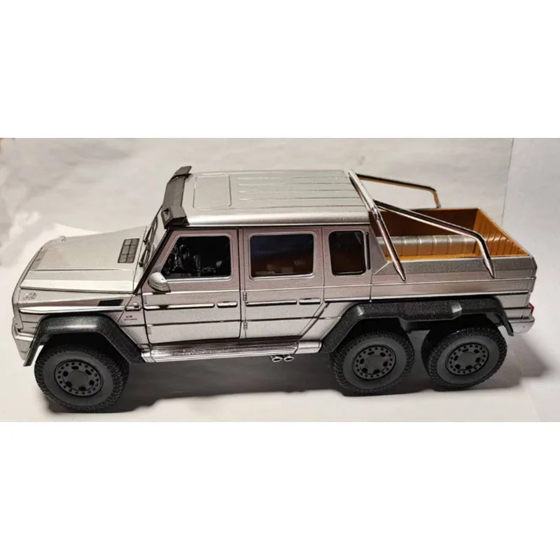 1:24 Benz G63 Legierung Auto Modell Druckguss & Spielzeug Metall Offroad-Fahrzeuge Auto Modell Simulation Kinder geschenke