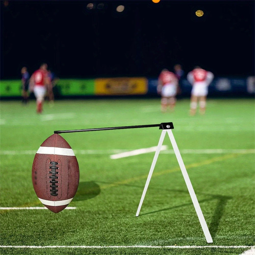 Rugby  Training Practice Equipment Field Goal Kicker Tee Stand Holder Foldable Rugby  Kicking Tee Portable for Field