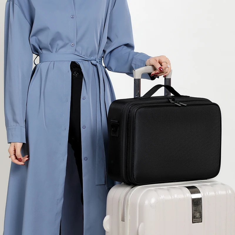 

Professional Portable Cosmetic Bag Nail Art Embroidery Semi-Permanent Tool Storage Box