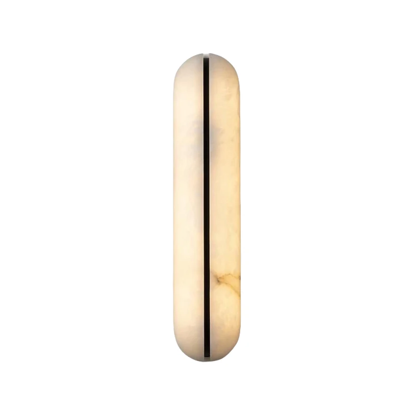 Modern Simple and Luxury Marble Wall Light Designer Living Room Light Nordic Bedroom Bedside Long Wall Lamp Indoor Lighting